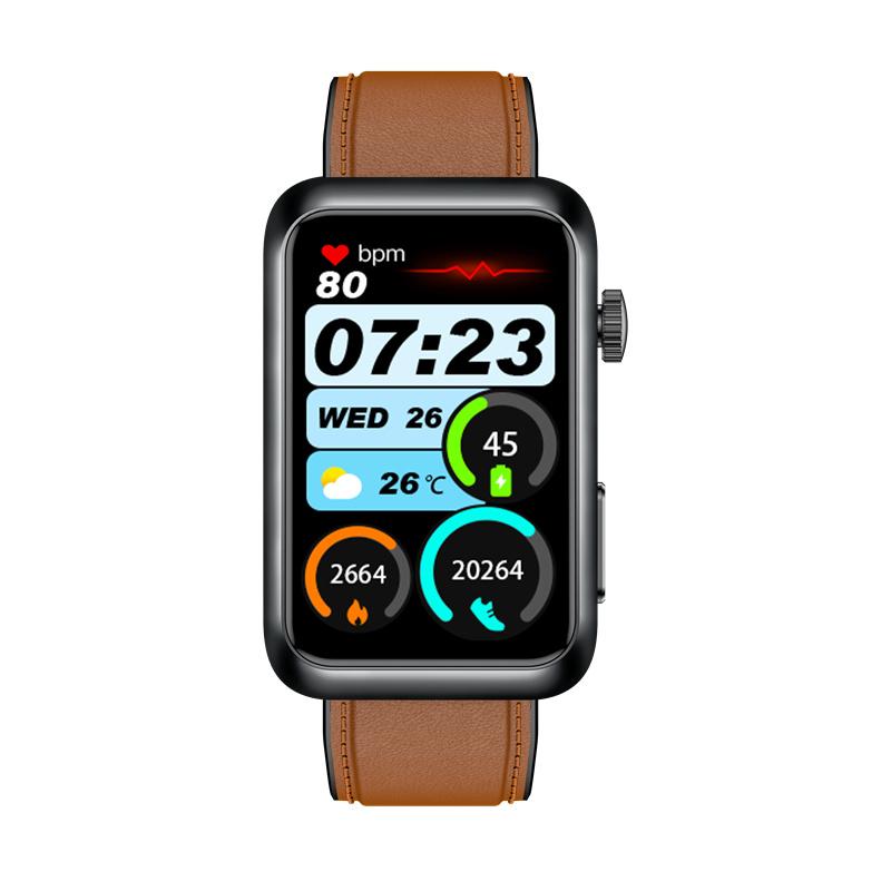 TK77 Smart Bracelet Watch BT Call Flashlight ECG Health Monitor Wristwatch Outdoor Multi-Sports Fitness Tracker Smartwatch