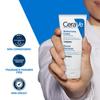 CeraVe Увлажняющий крем для сухой и очень сухой кожи (177мл) - Сформулирован с 3 незаменимыми керамидами и гиалуроновой кислотой | Некомедогенный увлажняющий крем F