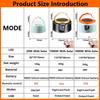 Emergency Lights BBQ Hiking Accessories Solar Light Portable Lanterns Tent Lamp LED Camping Light