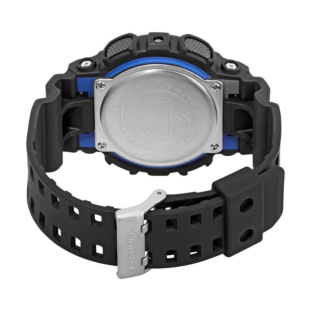 Casio G-Shock World Time Alarm GA-100-1A2 Мужские часы GA-100