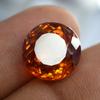 CERTIFIED 9.85 Ct Natural Orange Sapphire Round Shape Loose Gemstone Va-439