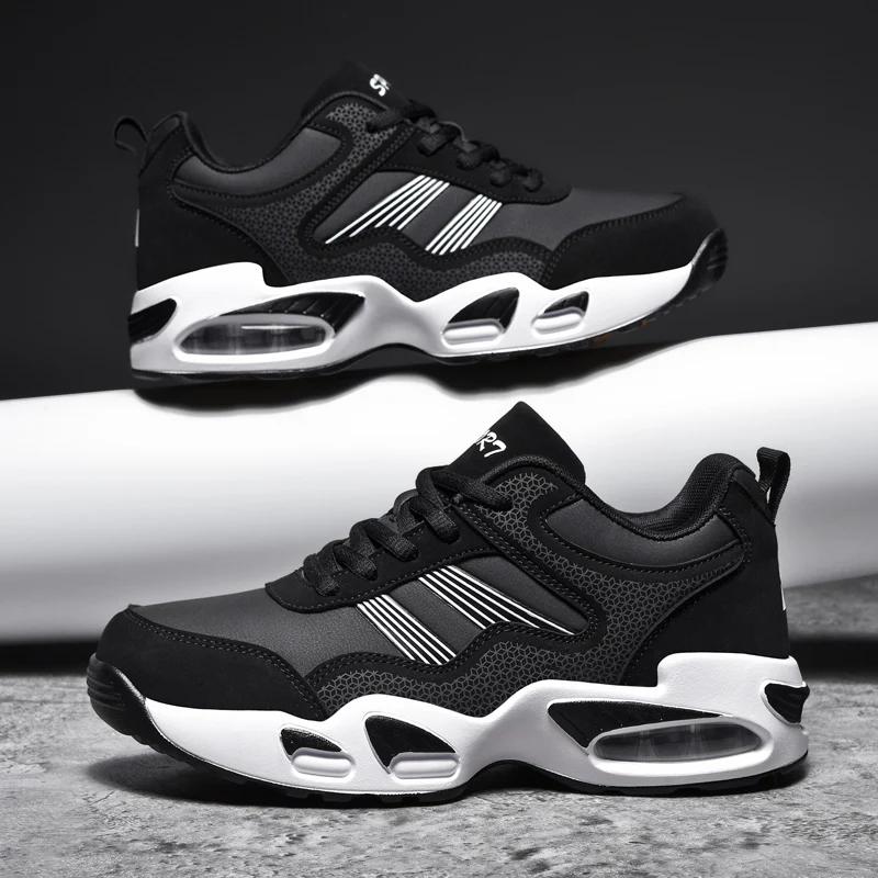 Лето 2024 года, новые мужские повседневные туфли на воздушной подушке, мужская модная баскетбольная обувь, спортивная обувь для мужчин, кроссовки для бега, бесплатная доставка