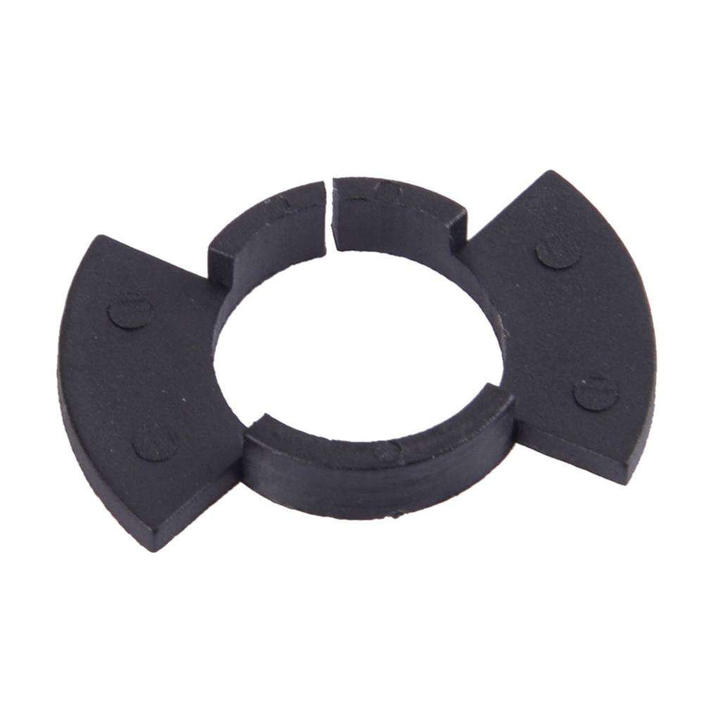 4pcs H1 LED Headlight Bulb Adapter Base Holder Socket Retainer Clip Fit for Honda Prelude Odyssey Accord Civic CRV Black ABS