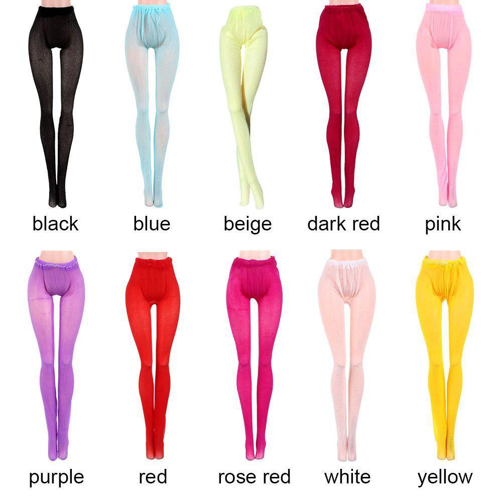 Pantyhose Bottoms Socks Toys Panty Hose Dolls Accessories Mini Elastic Leggings Doll Silk Stockings