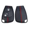 Key Fob Protector Cover Silicone Car Key Case for B200 S350 E280 Waterproof Remote Key Cover Protective Shell Soft Case