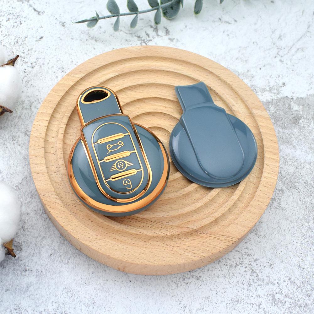 3 кнопки для BMW MINI COOPER S ONE JCW F54 F55 F56 F57 F60 R55 R56 R57 CLUBMAN COUNTRYMAN TPU чехол для автомобильного ключа чехол-брелок