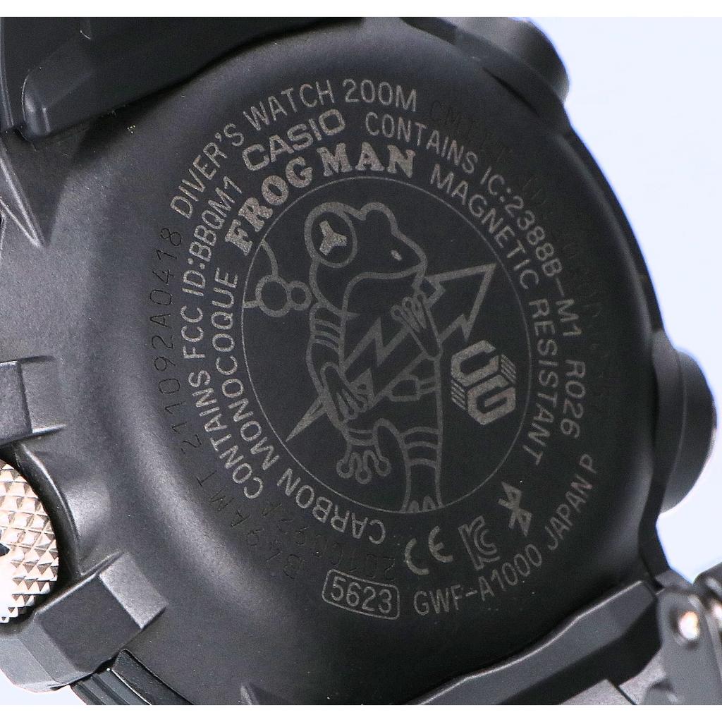 G-SHOCK GWF-A1000C-1AJF MASTER OF G Frogman Часы Черный x синий Б/у