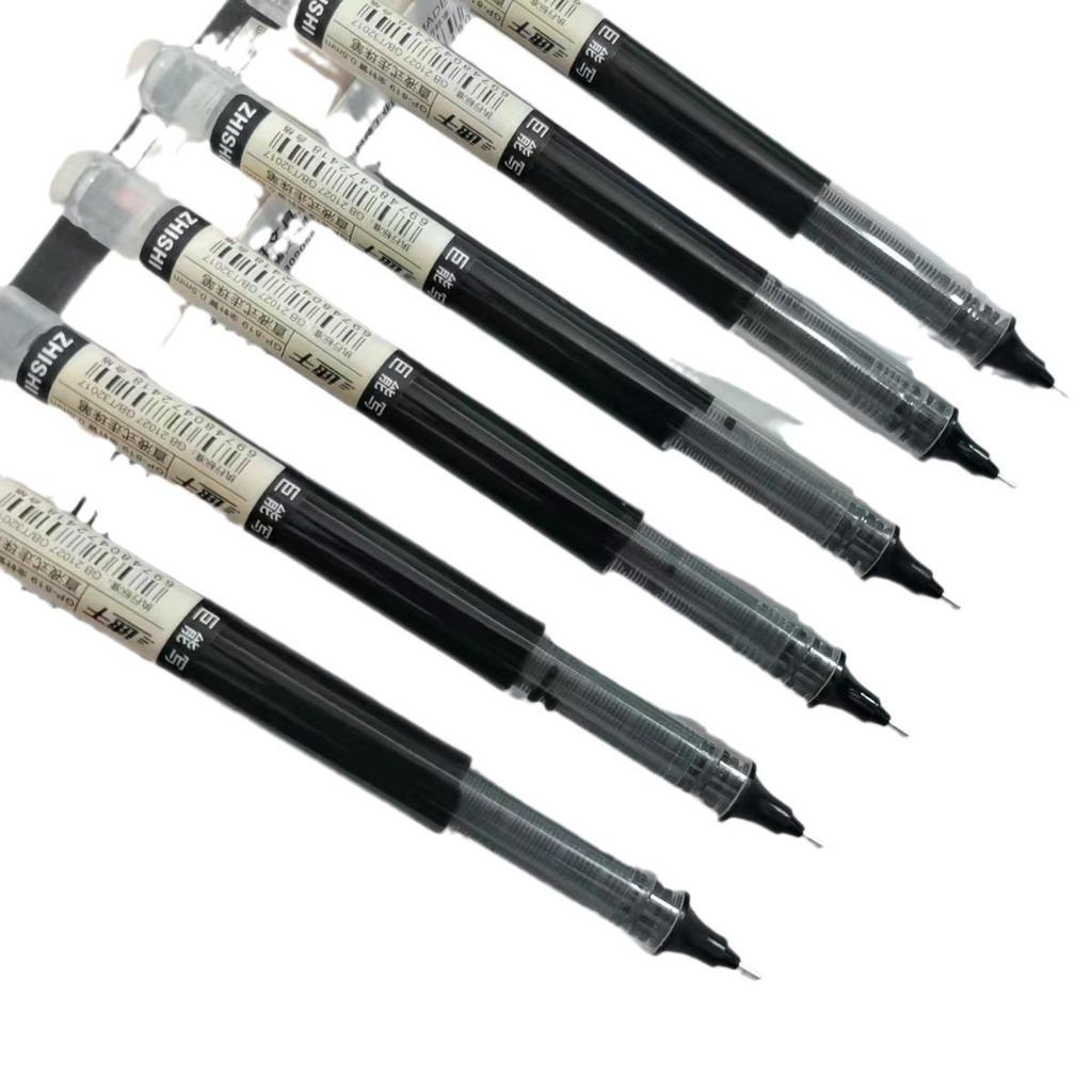 Быстросохнущая гелевая ручка Morning Light с большой емкостью для студентов - дизайн с игольчатым кончиком