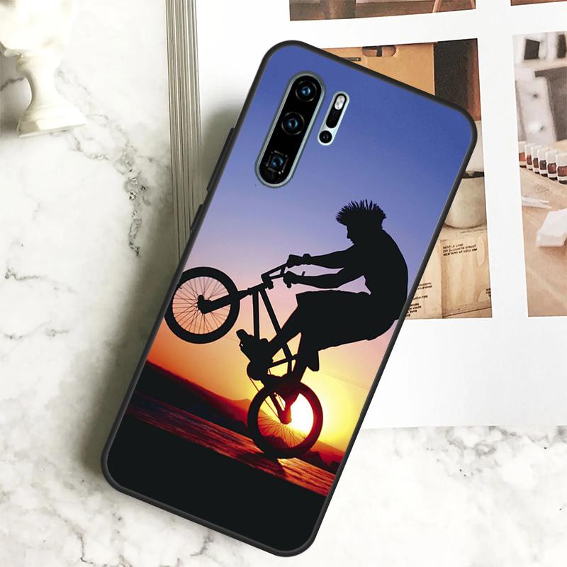 BMX Bike Extreme Sport For Huawei Nova 10 SE 9 11 Pro Y60 Y70 Y90 Y61 Y91 Y72 Y73 12i 11i 8i P20 P30 P40 Lite Case