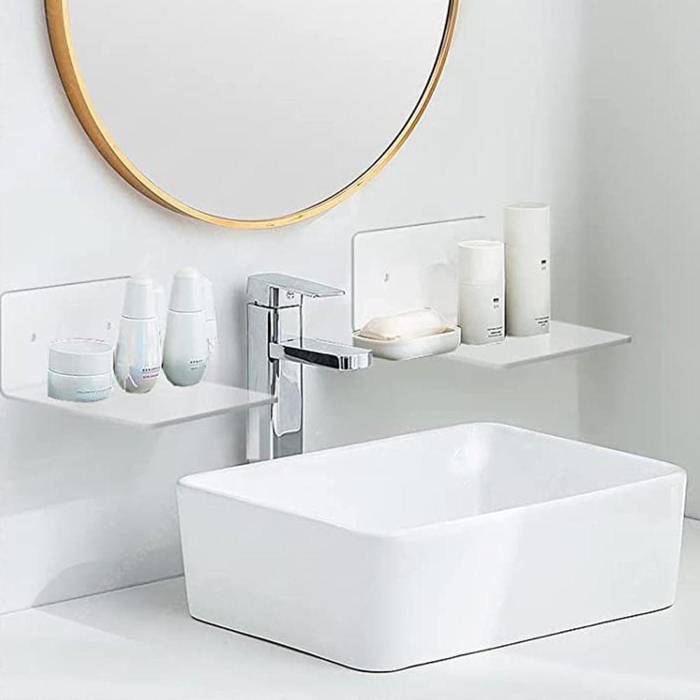 Transparent Design Transparent Wall Shelves Minimalist Floating Shelves Storage Shelves