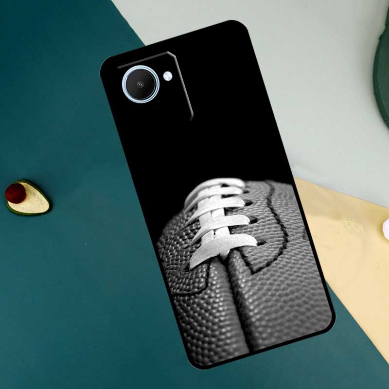 American Football Sport For Realme C55 C71 C75 C67 C63 C51 C61 C53 C35 C65 11 12 13 14 15 Pro Plus GT6 GT7 Pro Case