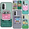 Чехол Hippy Peace Bus Cat для Xiaomi Mi 11T Pro 12 X 10T Mi 11 Lite, чехол для телефона POCO X3 Pro GT X4 F3 M3 M4