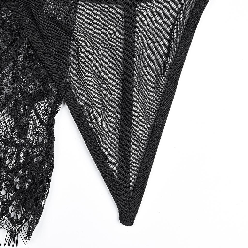 Women's Sexy Sheer Mesh Cut Teddy Lingerie Bodysuit Allure Lace Garter Belt Bra Brief Sets Underwire Erotic Nightwear Spandex