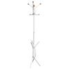 Coat Stand White 176 cm Powder Coated Iron