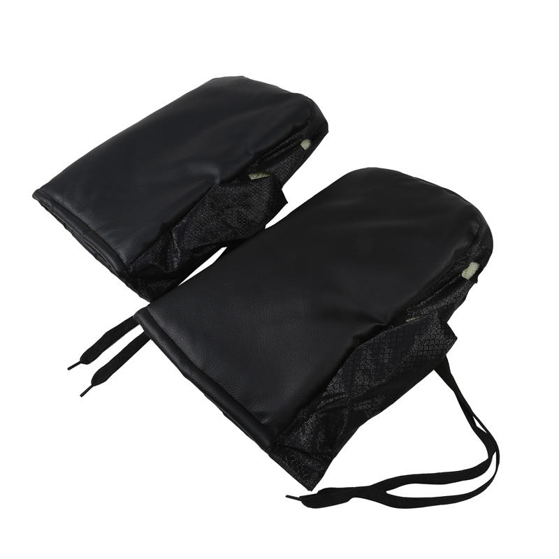 Водонепроницаемые перчатки для руля мотоцикла, защитные перчатки для рук, зимние ветрозащитные, утолщенные, теплые, термозащитные перчатки для мобильного телефона, 1 пара