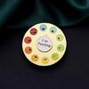 Metal Pin - I' Feeling Social Battery Mood Tracker
