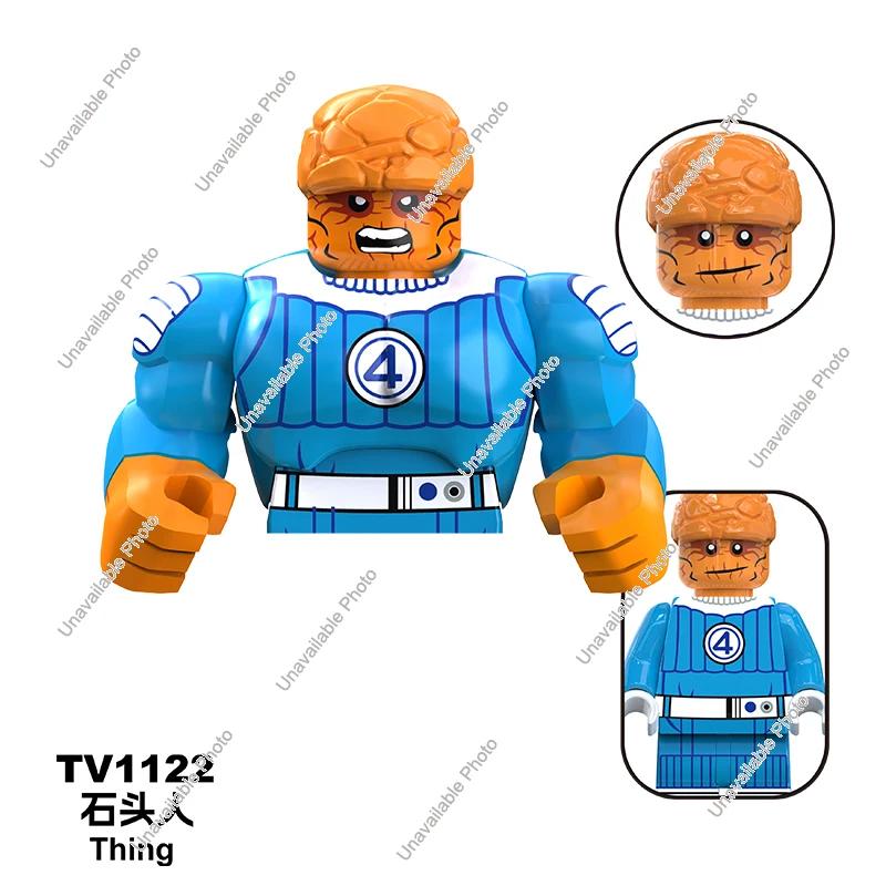 Toys Mini Building Blocks Galactus Doctor Doom Thing Human Torch Invisible Woman Mister Fantastic Figure Model for Kids toys