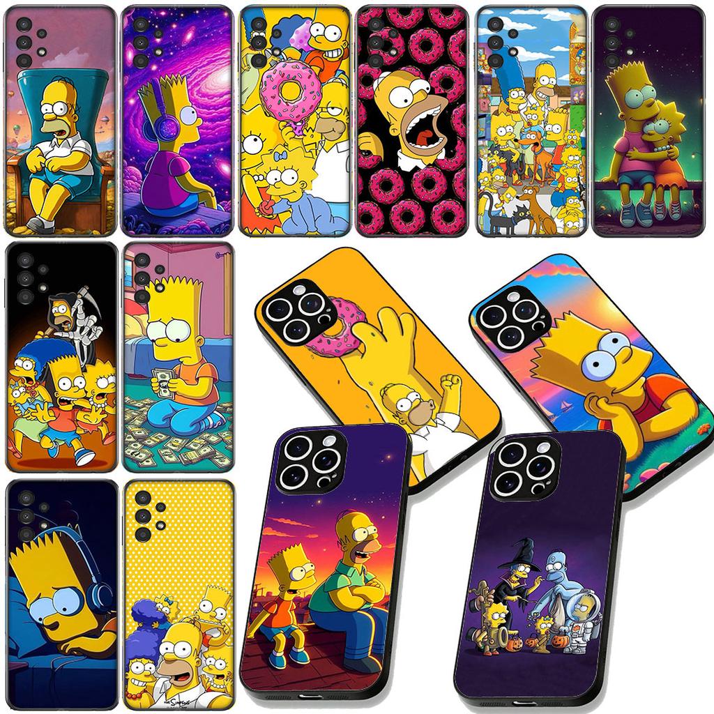Чехол для телефона S-Simpsons Comics Барт для Xiaomi Poco C85 C65 C75 X7 X6 M6 M8 F7 F8 Ultra F6 Pro Защитный чехол