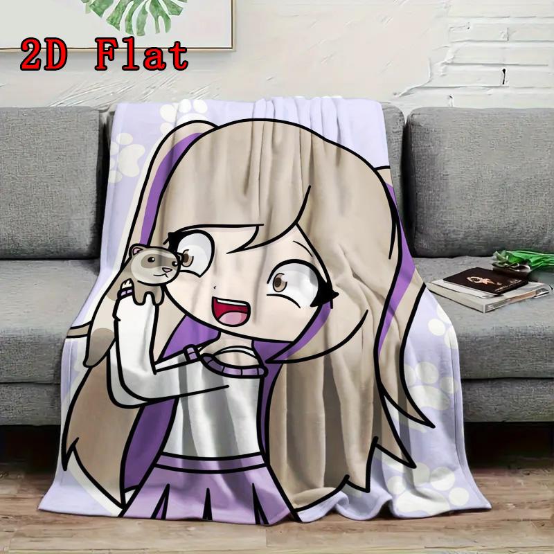 Lyna Vallejos 2D Flat Pattern Flannel Blanket High quality All Seasons Warmth and Comfort Perfect for Christmas Gifts.DMT0925131