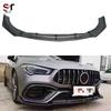 Передний сплиттер-диффузор FD Style из углеродного волокна для Mercedes CLA W118