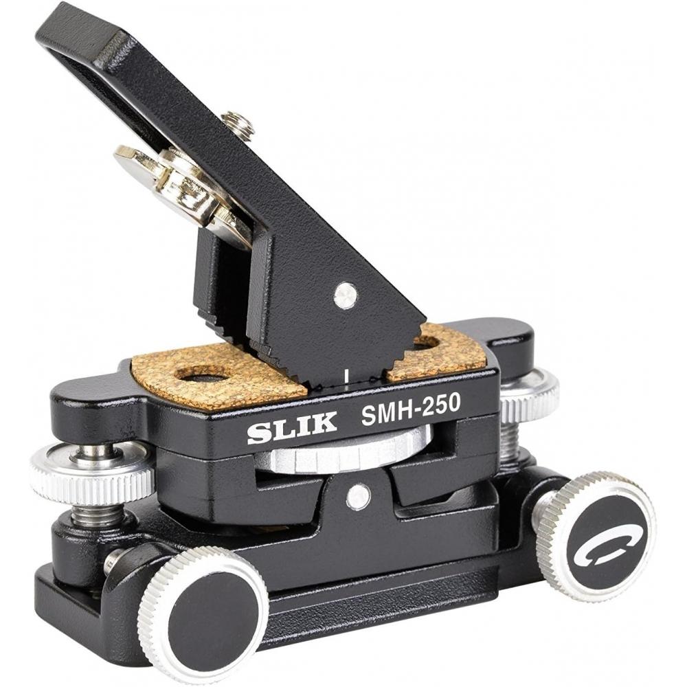 Штатив Slik Micromotion Head Smh 250 2-осевой Литой Алюминий Литой Alca Совместимый со Швейцарским Стандартом 206775