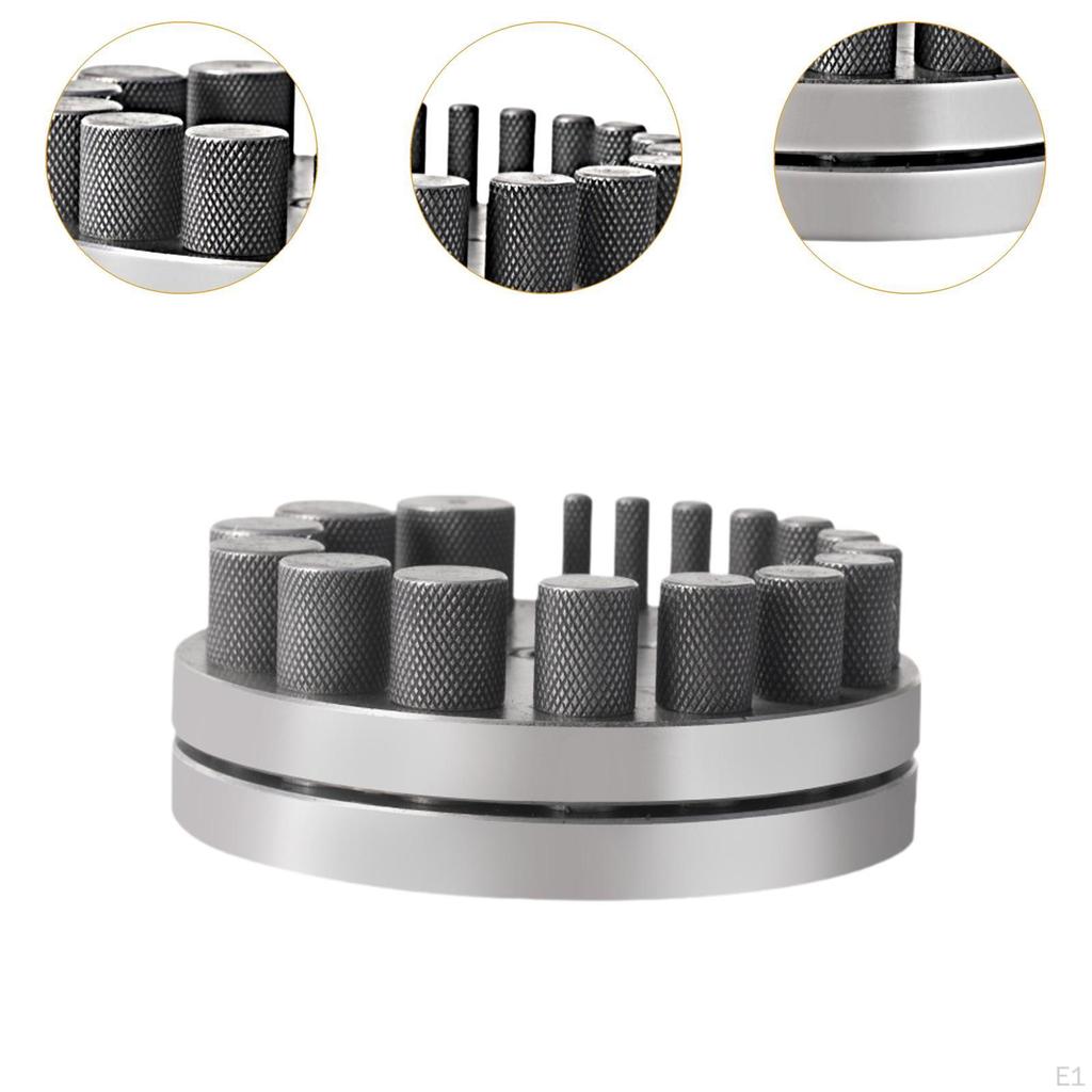 Металлический дырокол для изготовления ювелирных изделий с плоским дном от 4 мм до 20 мм, штамп для формирования подвески