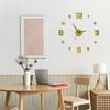 3D DIY светящийся циферблат без сверления акриловые бескаркасные бесшумные настенные часы с наклейками с цифрами для жизни