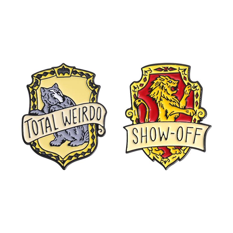 3pcs/set Cartoon Anime Movie Role Brooch Enamel Pins Custom Film Peripheral Souvenir Badges Clothes Lapel Gift for Friend