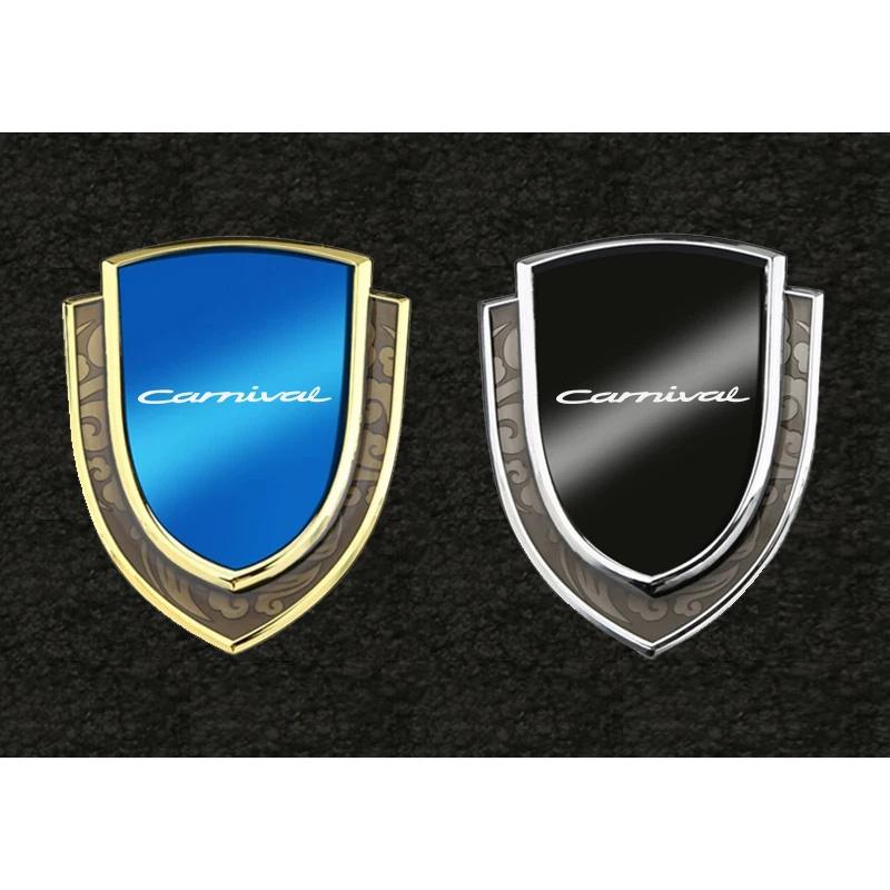 UQQV8 car stickers 3D metal accsesories auto accessory for kia carnival