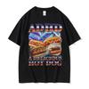 ADHD A Delicious Hot Dog Funny Food Meme T-shirts Men Women Vintage Oversized Summer T Shirt High Quality Comfort Cotton T Shirt