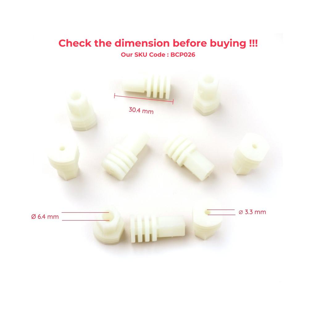 ESC Auto Parts ECP026 10 Pieces Cable End Rope Dowel for Window Regulator Winder Mechanism Type BCP026 Fast Handling