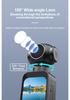 5K HD Anti-Shake Touch Outdoor Cycling Camera with Electric Rotation