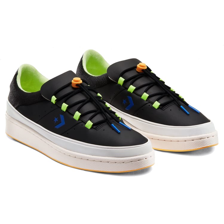 Кожаные низкие кеды Converse 'Черные' 166597C