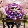 1PC cat ornament Automatic Open/Close Umbrella Compact Folding Umbrella with 8-Rib Shaft lightweight esign, Highquality Fabric1172A
