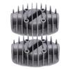 G1/2In G3/8In Female Threaded Metal Cylinder Head Fit For Air Compressor