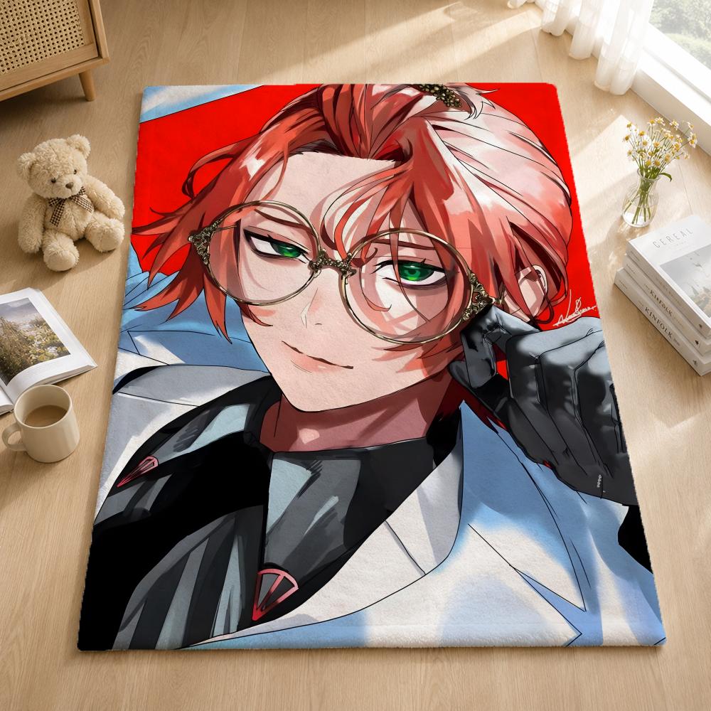 Animation P-PhantomBusters Throw Blankets Soft Warm Flannel Blanket Bedding for Bed Living room Home Sofa