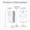 Sensitive Detection Flood Alarm Emergency Alert Overflow Alarm Water Level Alarm  Bathroom