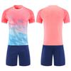 Футбольный тренировочный костюм с короткими рукавами для мужчин и женщин, для взрослых и детей, форма для тренировок и соревнований для студентов