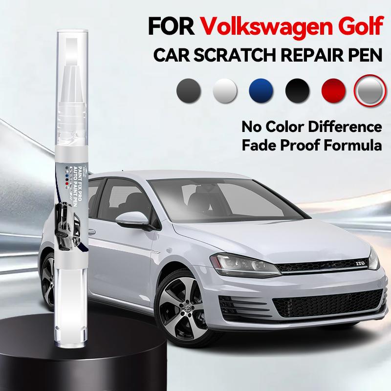 Для Volkswagen Golf 1974-2025 A2 A3 A4 A5 A6 A7 A8 Кисть для подкраски царапин Удаление царапин Сделай сам Автоаксессуары Черный Белый