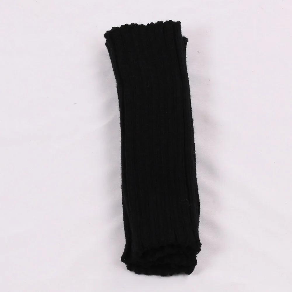 Fingerless Wrist Gloves Women‘s Mitten JK Style Arm Warmer Knitted Arm Sleeve Fine Casual Soft Girl's Goth Punk Gothic Gloves