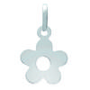 [A2220] - Серебряный кулон «Невинный цветок» - 12 мм