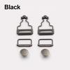 2Sets Hook Accessories Suspender Buttons Metal Brace Clip For Jeans Buckle Replacement Pants Gourd