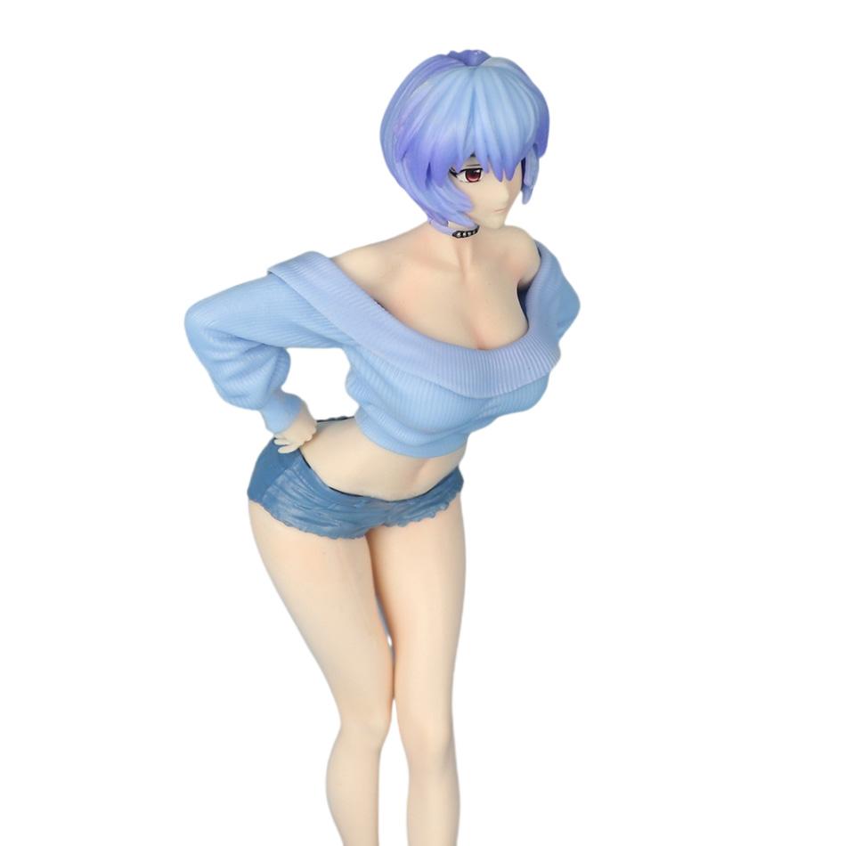 Anime Ayanami Rei Neon Genesis Evangelion Anime Girl Pvc Action Figure Toy Gk Game Statue Collectible Model Doll For Gift