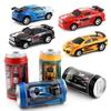 Cans Remote Control Car Four-way Wireless Racing With Roadblock Coke Cans Car Mini Children Cans Car