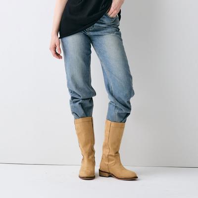 Siinvii Minimal Two-Tone Half Boots_Bubt250902