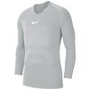 Dry Park First Layer Longsleeve, Mens Grey Compression Longsleeve