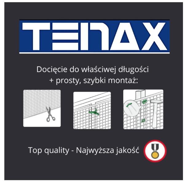Siatka Pvc Quadra 20 Grafit 0.5M*10Mb Oczko 20Mm - 10 Mb - S-B 01185G