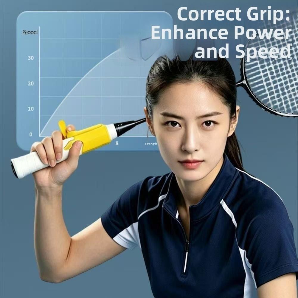Handle Posture Correction Badminton Grip Aid Racket Grip Aligner For Badminton Beginners