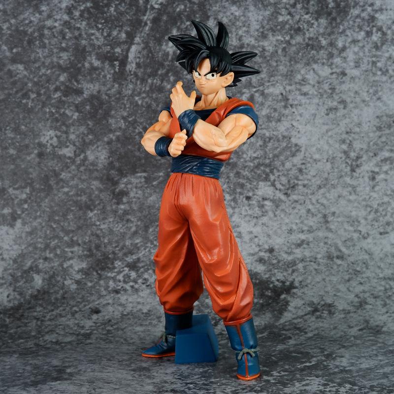 27 см Аниме Dragon Ball Z Фигурка Гоку Гоку со скаутером Фигурка ПВХ Статуя Фигурки Действия Коллекция Модель Игрушки Подарки