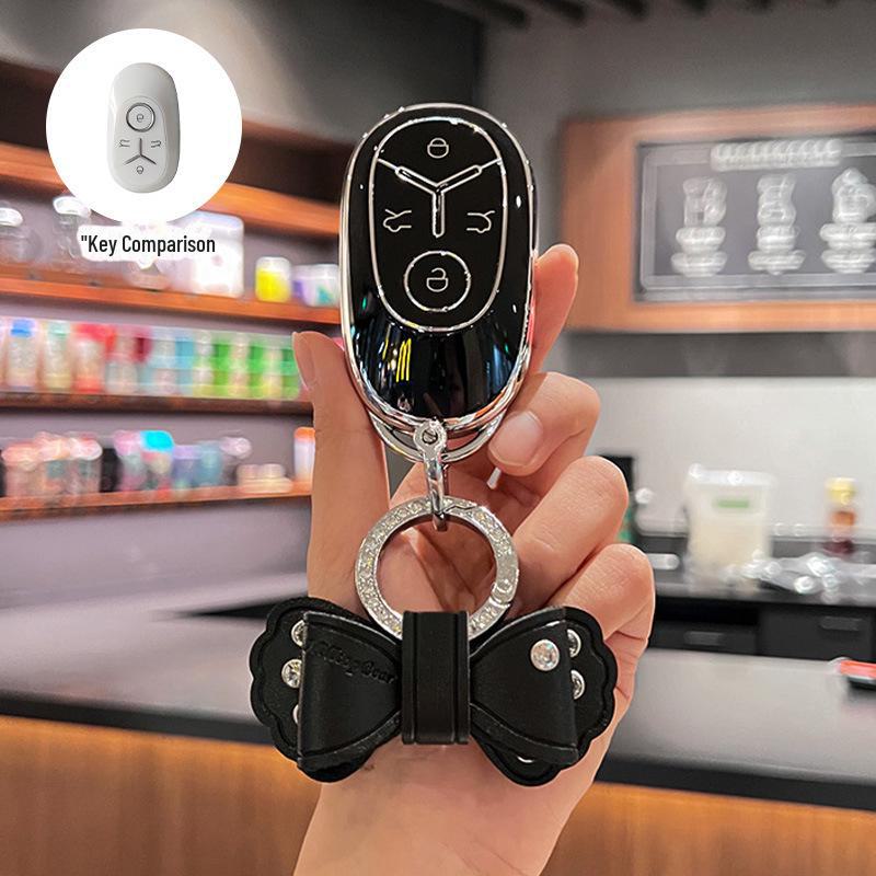 Чехол для ключа Geely Star Wish 2024 - Милый геометрический дизайн для женщин